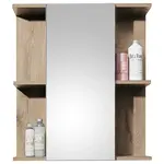 MID.YOU ZRCADLOVÁ SKŘÍŇKA, barvy dubu, barvy dubu, 60/71/20 cm