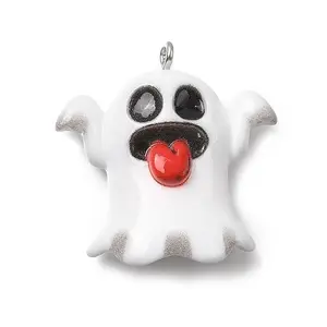 Halloween Opaque Resin Pendants