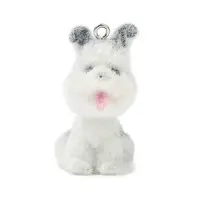 Flocking Opaque Resin Pendants