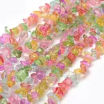 Crackle Glass Beads Strands