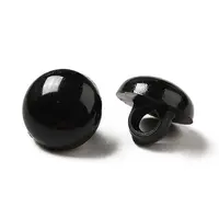 1-Hole Opaque Acrylic Shank Buttons