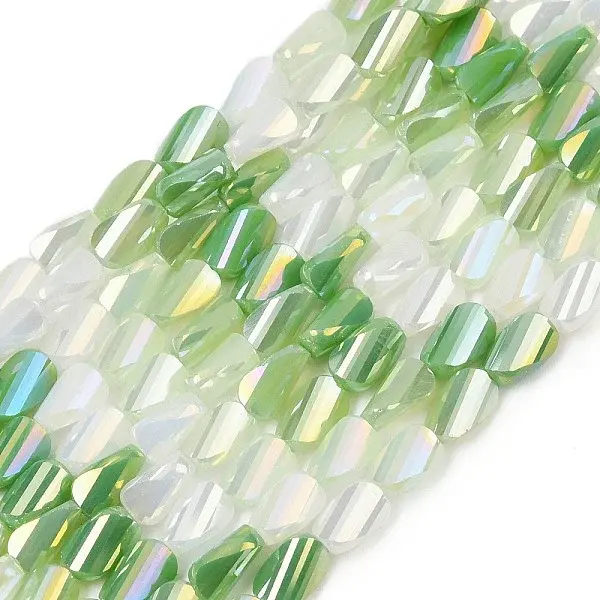 Electroplate Glass Beads Strands