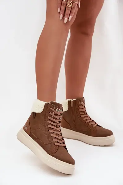 Dámské zimní boty s kožešinou Lee Cooper