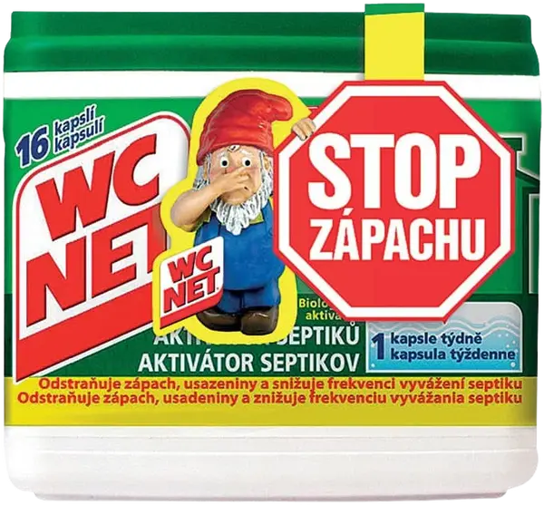 WC NET Aktivátor septiků 16 ks