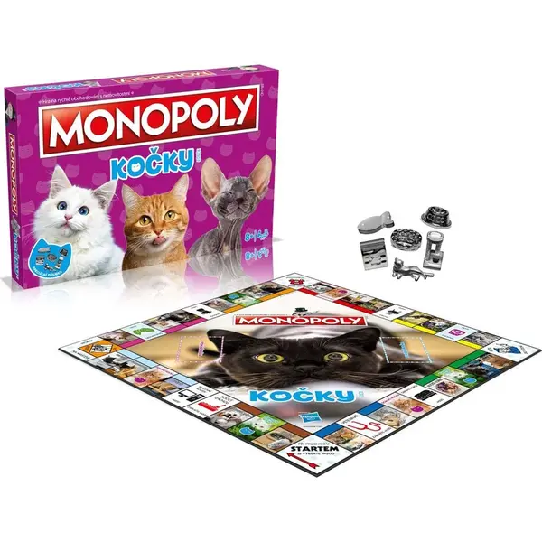 Monopoly Mačky CZ verzia
