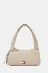 Kabelka Tommy Jeans béžová barva, AW0AW18068