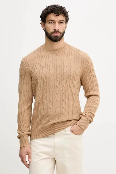 Svetr s příměsí kašmíru BOSS H-Hetico