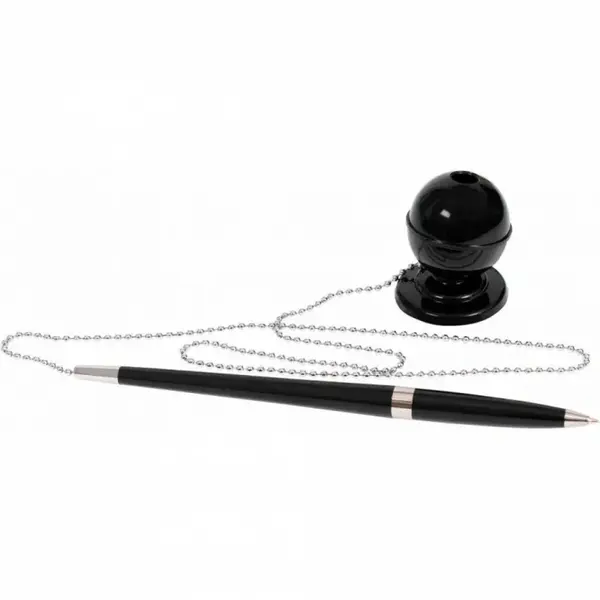 Propisovací kuličkové pero s držákem DESK