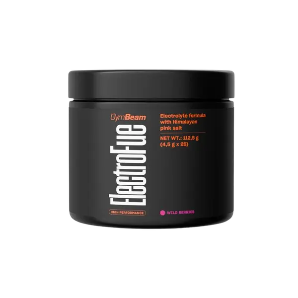 GYMBEAM ElectroFue Packs - lesné ovocie 25 x 4.5 g