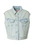 LEVI'S ® Prechodná bunda 'Shrunken 90s Vest'  modrá denim