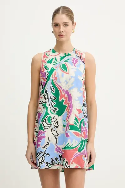 Lněné šaty Marella ALCE