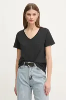 Bavlněné tričko Pepe Jeans LOLLY V-NECK