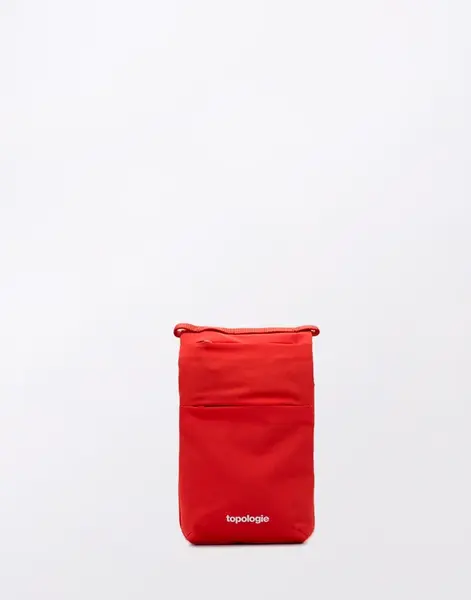 Topologie Phone Sacoche Red Tech Sateen