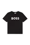 Dětské bavlněné tričko BOSS