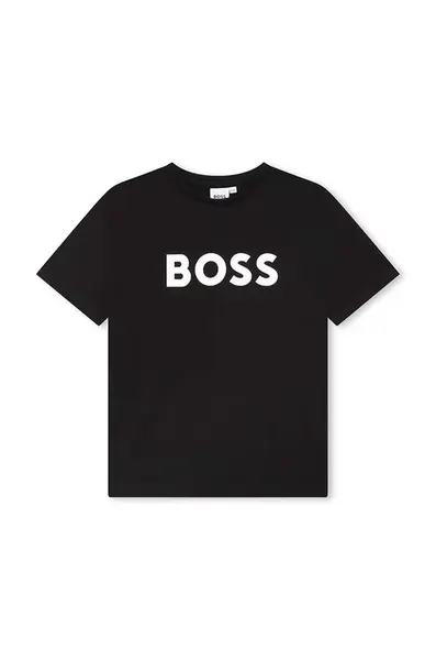 Dětské bavlněné tričko BOSS