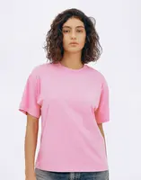 Tričko Organic Basics True Boxy Tee Soft Pink