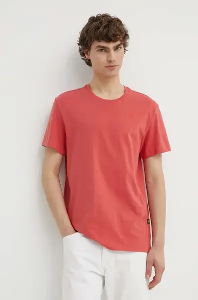 Bavlněné tričko G-Star Base-s růžová barva, D16411-336