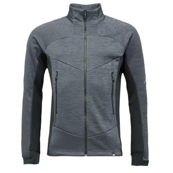 Northfinder ELIAS Pánská technická mikina, tmavě šedá, velikost