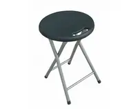 Skladacia stolička Livia, čierna%