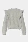 Dětský svetr Pepe Jeans WINTA šedá barva, lehký, PG701099