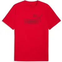 Puma GRAPHIC NO.1 LOGO TEE Pánské triko, červená, velikost