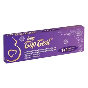 Těhotenský test Top Test baby tyčinka 2 ks