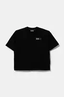 Dětské bavlněné tričko EA7 Emporio Armani