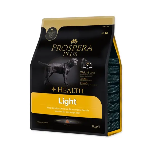 PROSPERA Plus Light kuře s rýží 3 kg