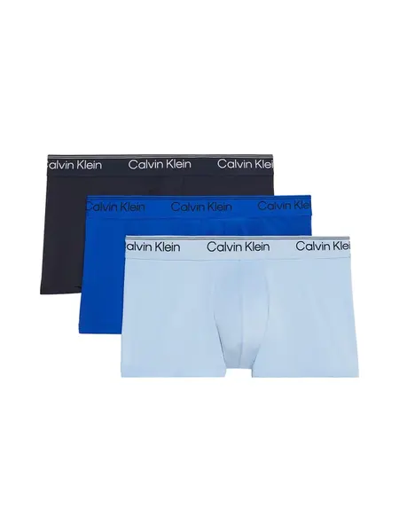 Calvin Klein Underwear Boxerky  kráľovská modrá / pastelovo modrá / čierna