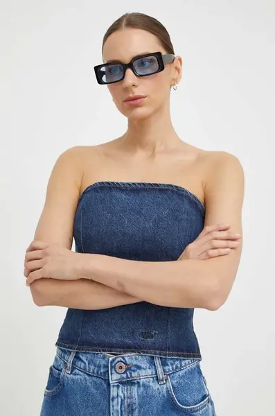 Džínový top Won Hundred