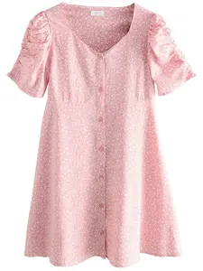 Next Šaty  ružová / biela