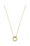 Stříbrný pozlacený náhrdelník Tous Hold
