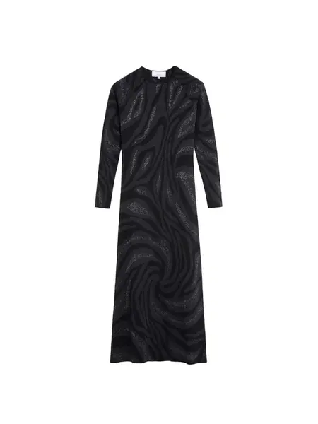 Scalpers Šaty  čierna