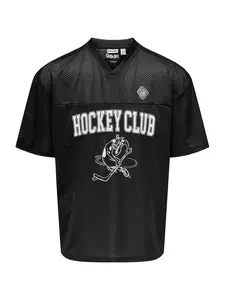 Only & Sons Tričko  čierna / biela