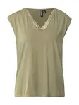 PIECES Tričko 'PCKAMALA'  olivová
