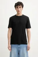 Bavlněné tričko Hugo Blue 3-pack