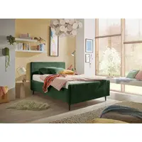 MID.YOU ČALOUNĚNÁ POSTEL, 120/200 cm olivově zelená