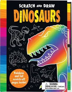 Scratch & Draw Dinosaurs - Scratch Art Activity Book - Lambert Nat