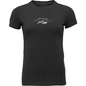 4F TSHIRT SF Dámské tričko, černá, velikost