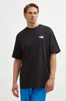 Bavlněné tričko The North Face M S/S Essential Oversize Tee