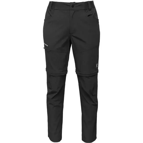 Klimatex THORPEDO ZIPP-OFF Pánské odepínací kalhoty, černá, velikost XXL
