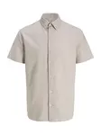 Jack & Jones Plus Košeľa 'JJEBreeze'  béžová