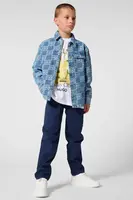 Dětská riflová košile HUGO