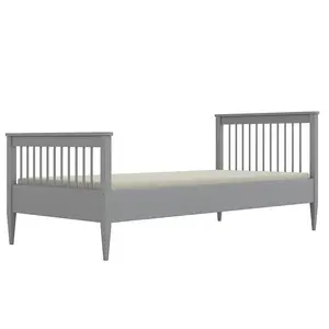 Posteľ Emilia 80x180 sivá