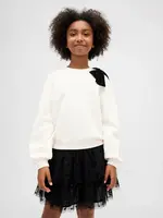 GAP Dětská mikina s mašlí - Holky