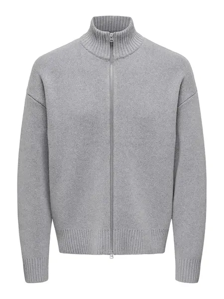 Only & Sons Kardigán 'ONSBlake'  sivá melírovaná