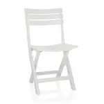 MID.YOU SKLÁDACÍ ŽIDLE, bílá