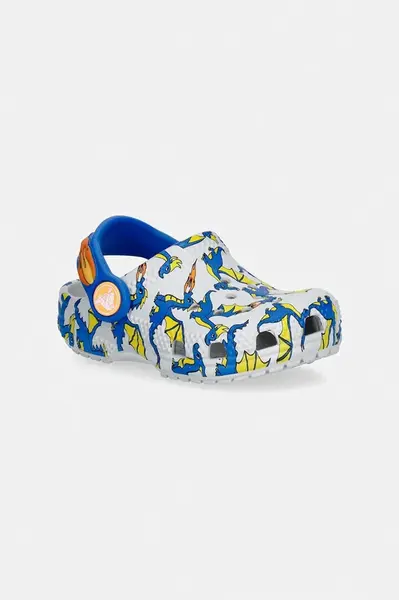 Dětské pantofle Crocs CLASSIC DRAGON GRAPHIC CLOG T
