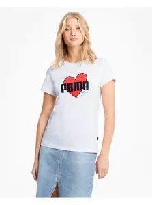 PUMA - HEART TEE 587897-02