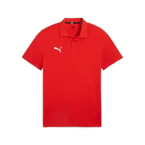 PUMA Funkčné tričko 'TeamGoal'  červená / biela